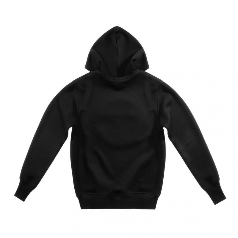 Telfar Embossed Hoodie Zwart | NLLH3019