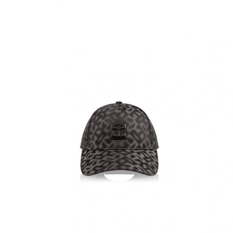 Telfar Hats Jacquard Logo Hoeden Zwart | NLOR3100