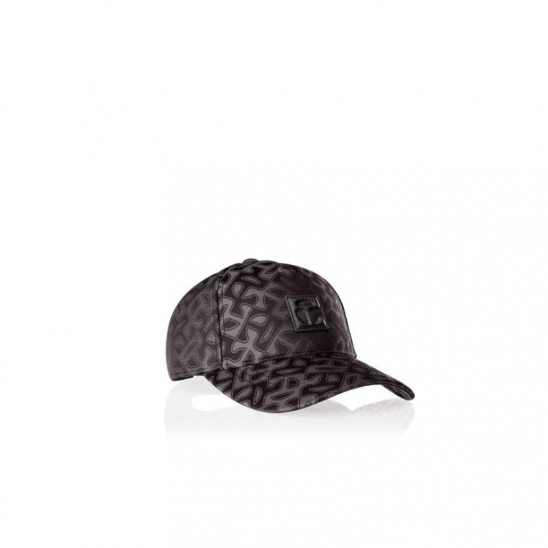 Telfar Hats Jacquard Logo Hoeden Zwart | NLOR3100