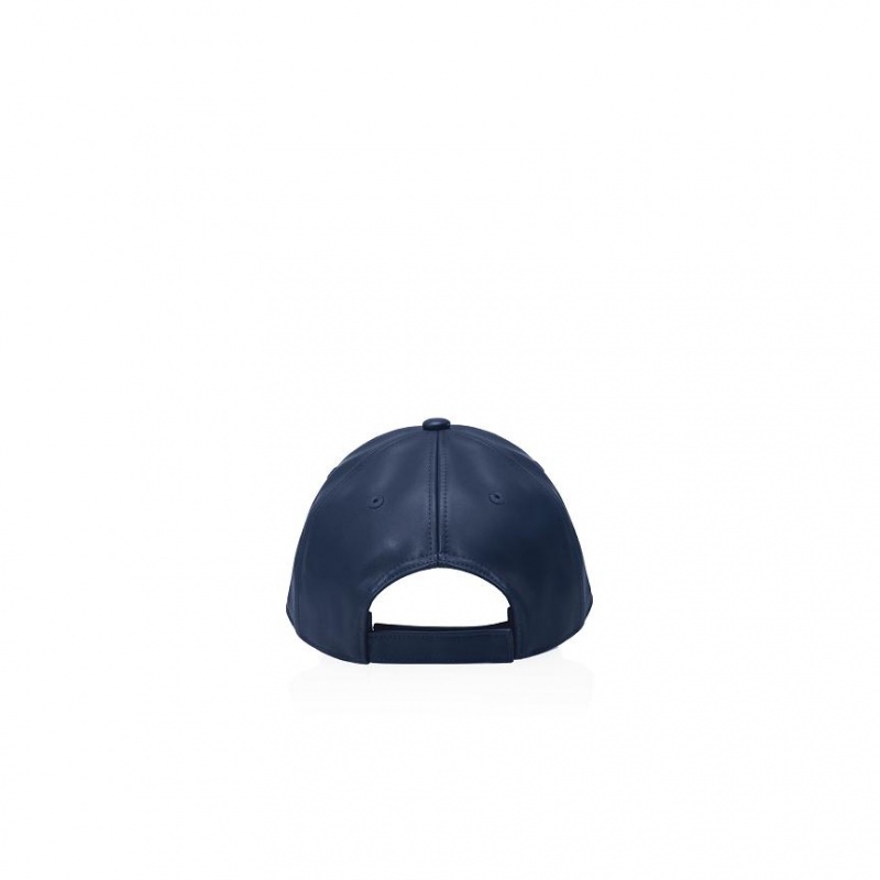 Telfar Hats Logo Embossed D Hoeden Donkerblauw | NLEX3133