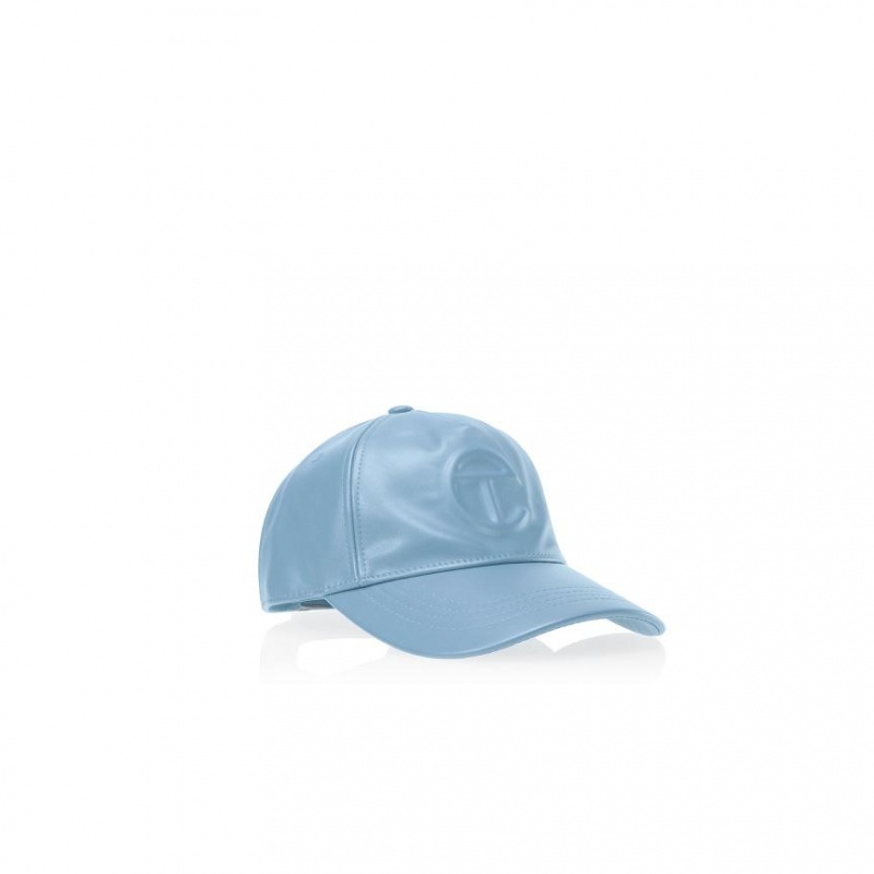 Telfar Hats Logo Embossed G Hoeden Blauw | NLYU3130