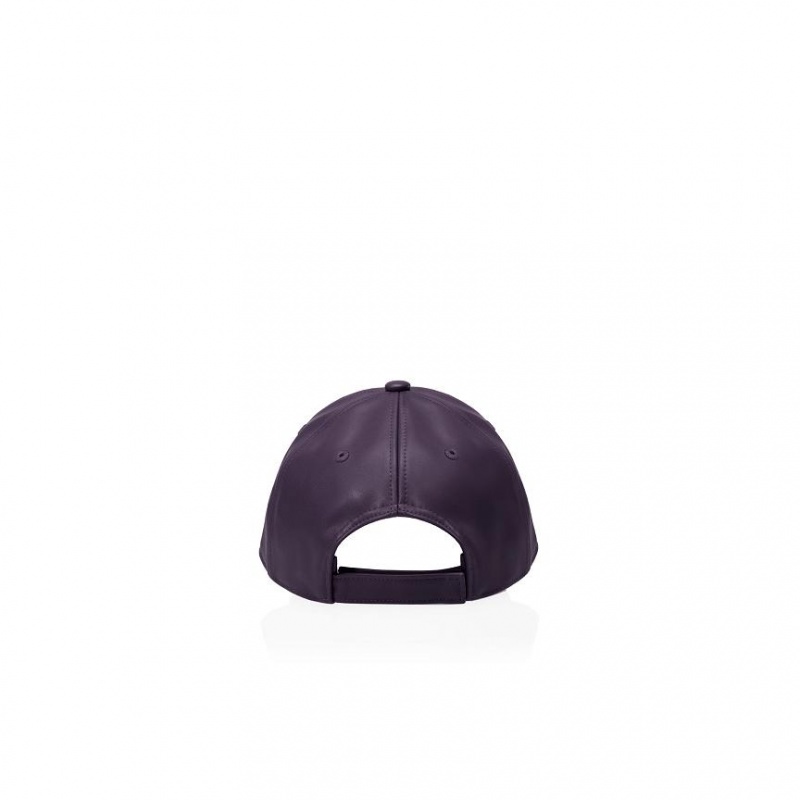 Telfar Hats Logo Embossed J Hoeden Paars | NLOR3127