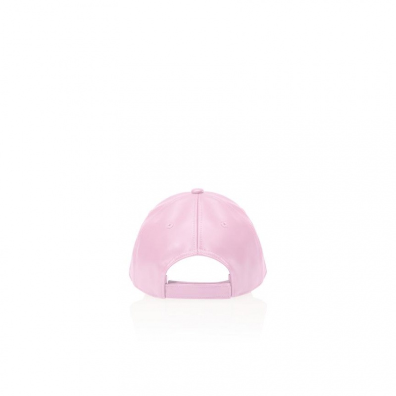 Telfar Hats Logo Embossed L Hoeden Roze | NLAP3125