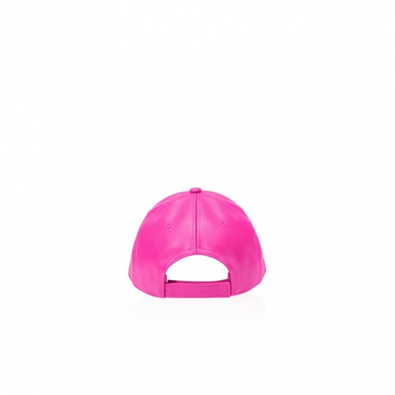 Telfar Hats Logo Embossed M Hoeden Roze | NLSO3124