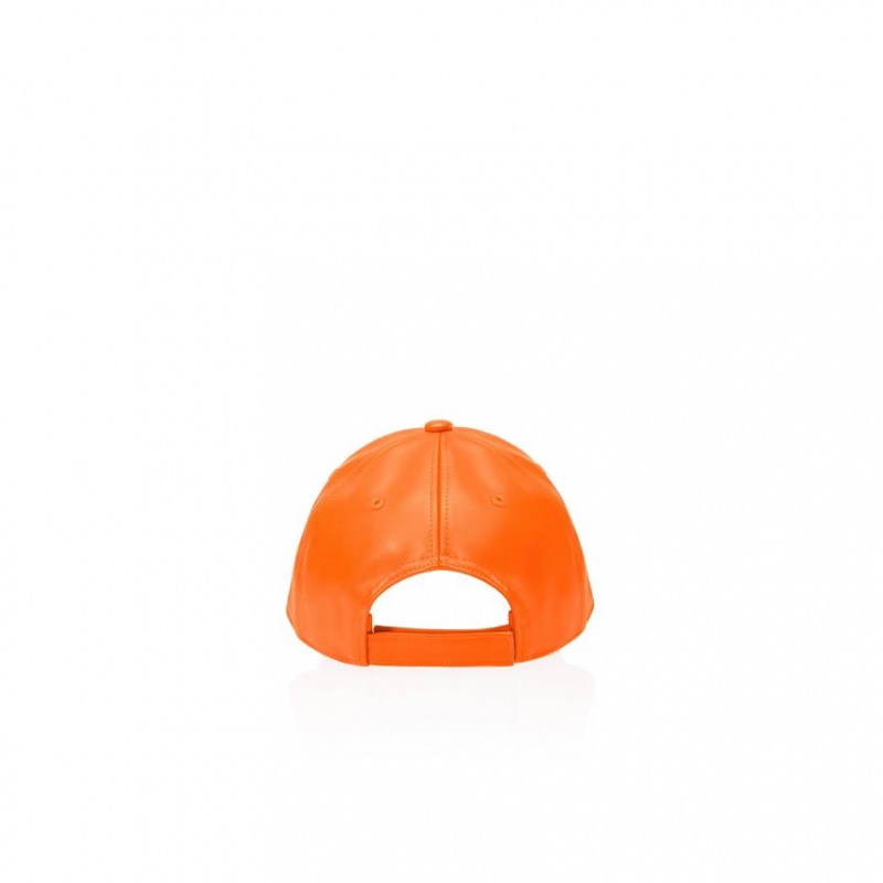 Telfar Hats Logo Embossed R Hoeden Oranje | NLHK3119