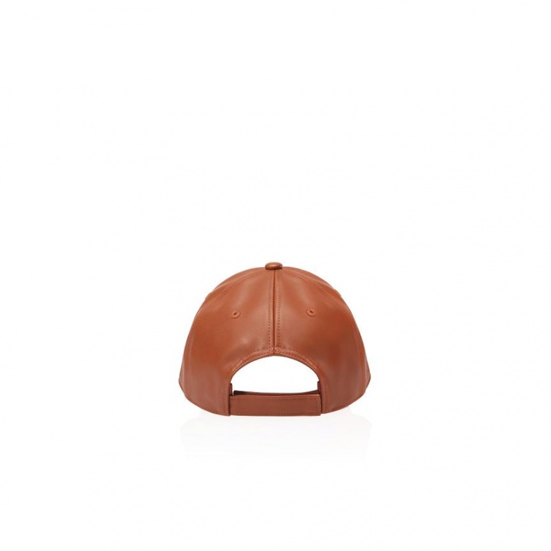 Telfar Hats Logo Embossed Ⅷ Hoeden Bruin | NLYU3103