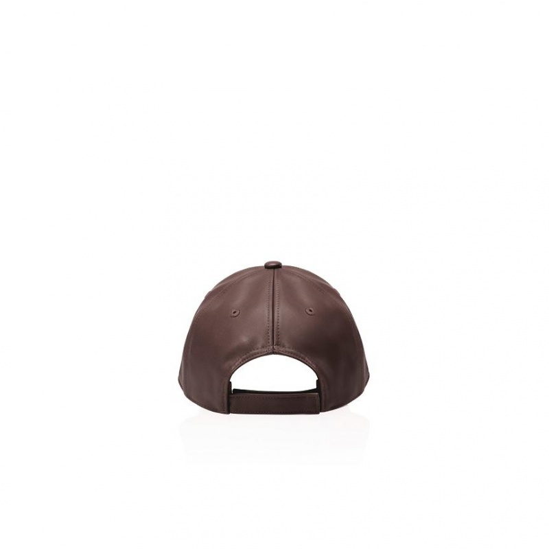 Telfar Hats Logo Embossed Ⅸ Hoeden Chocola | NLUT3102