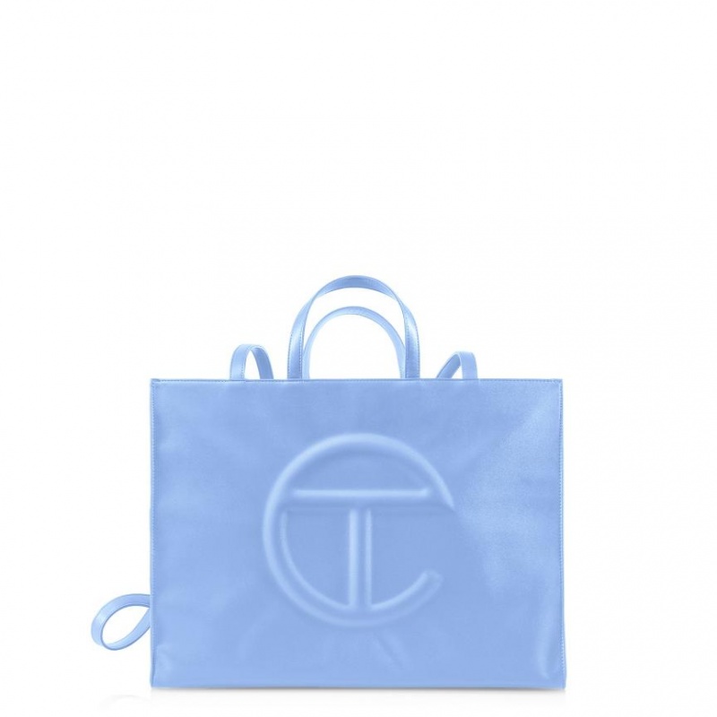 Telfar Large Shopper Tas Blauw | NLHK3664