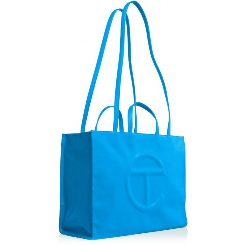 Telfar Large Shopper Tas Blauw | NLKI3661