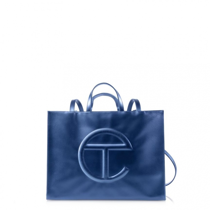 Telfar Large Shopper Tas Diepblauw | NLRW3676