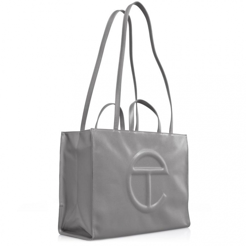 Telfar Large Shopper Tas Grijs | NLNB3577