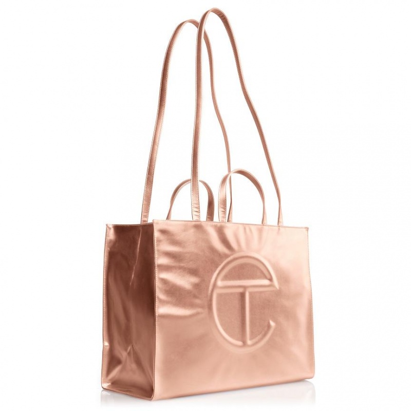 Telfar Large Shopper Tas Koper | NLDN3685