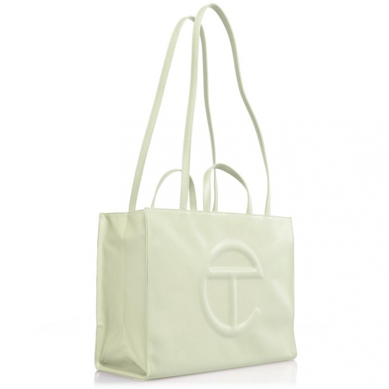 Telfar Large Shopper Tas Mintgroen | NLHK3637