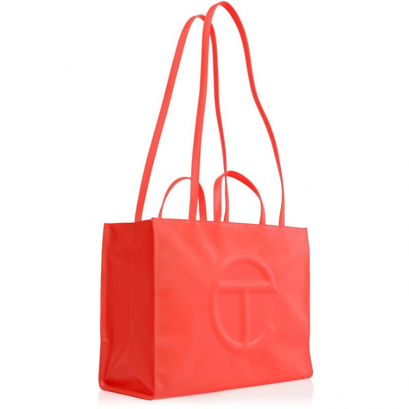 Telfar Large Shopper Tas Oranje | NLOR3619