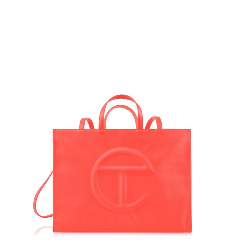 Telfar Large Shopper Tas Oranje | NLOR3619