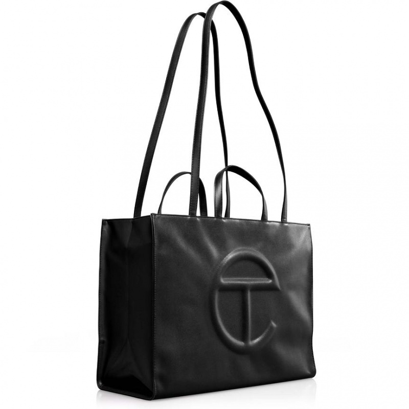 Telfar Large Shopper Tas Zwart | NLWY3574