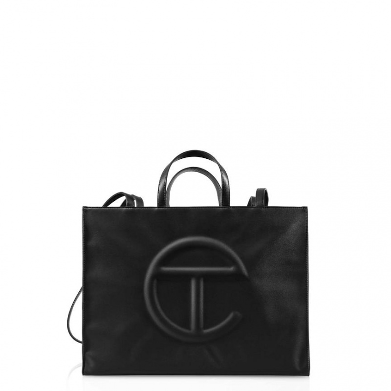 Telfar Large Shopper Tas Zwart | NLWY3574