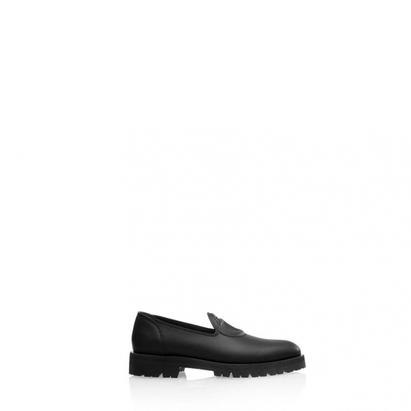 Telfar Logo Loafers Zwart | NLIS3516