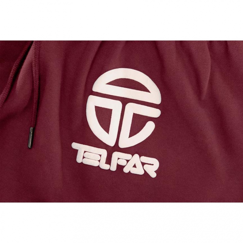 Telfar Long Sweat Rok Bordeaux | NLWY3347