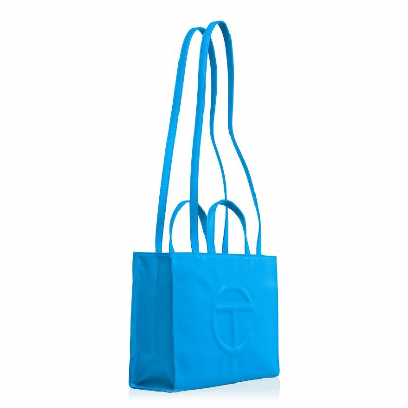 Telfar Medium Shopper Tas Blauw | NLLH3660