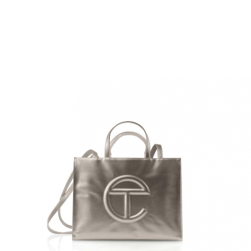 Telfar Medium Shopper Tas Bruin | NLAP3687