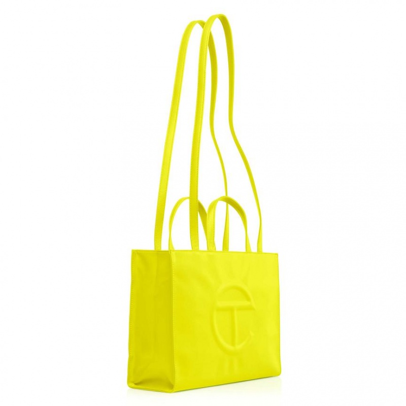 Telfar Medium Shopper Tas Geel | NLHK3630