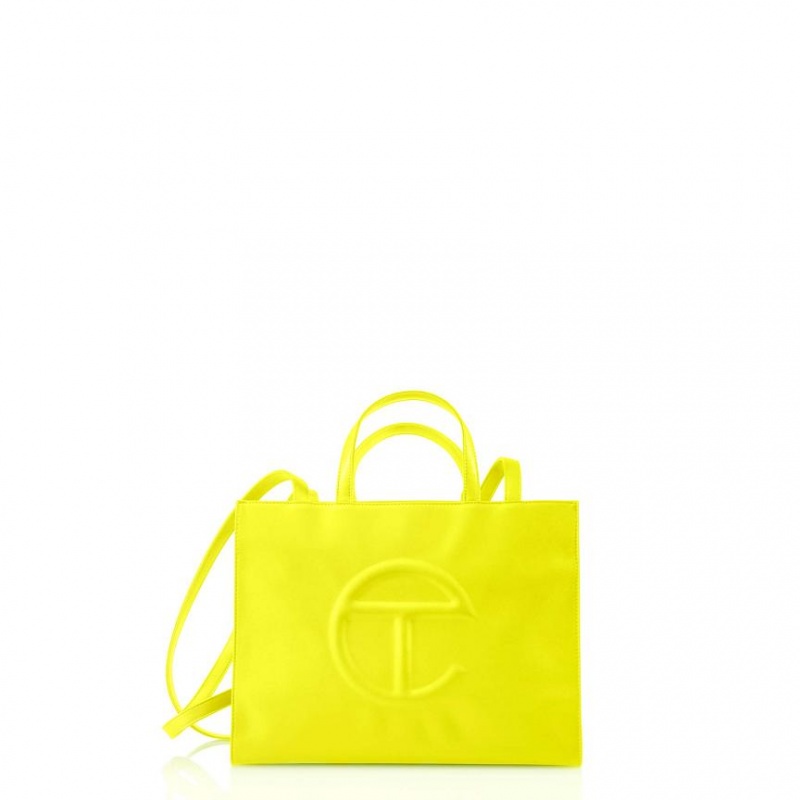 Telfar Medium Shopper Tas Geel | NLHK3630