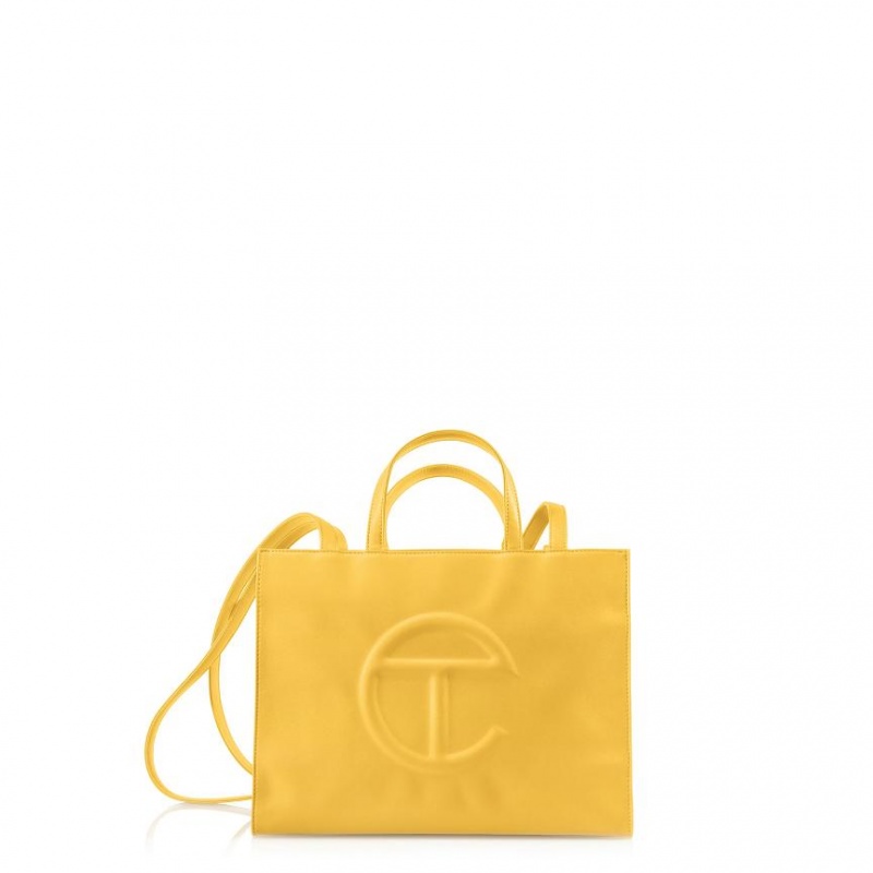 Telfar Medium Shopper Tas Geel | NLQZ3627