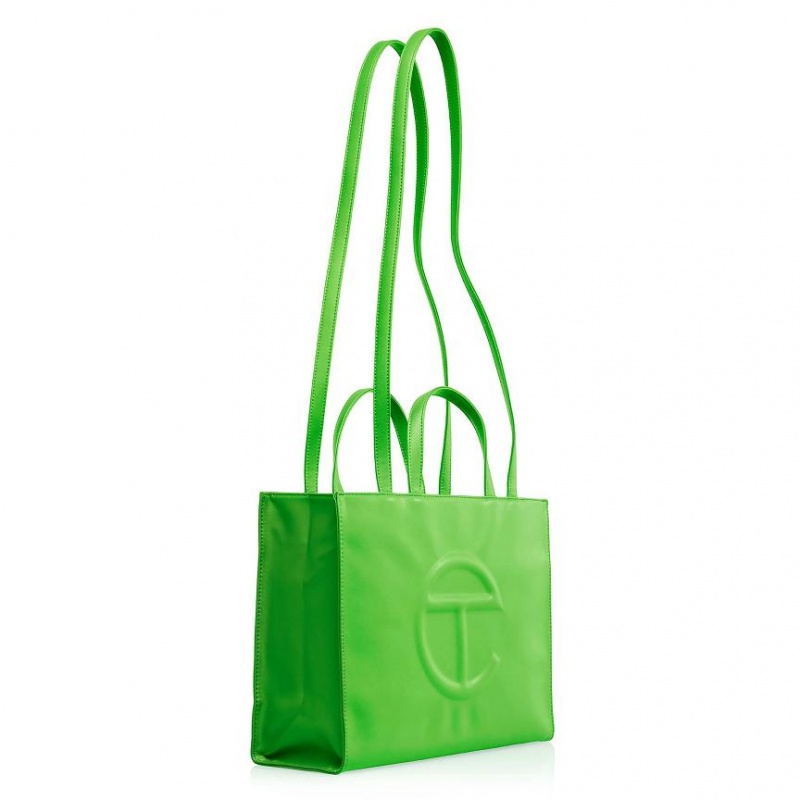 Telfar Medium Shopper Tas Groen | NLCE3657