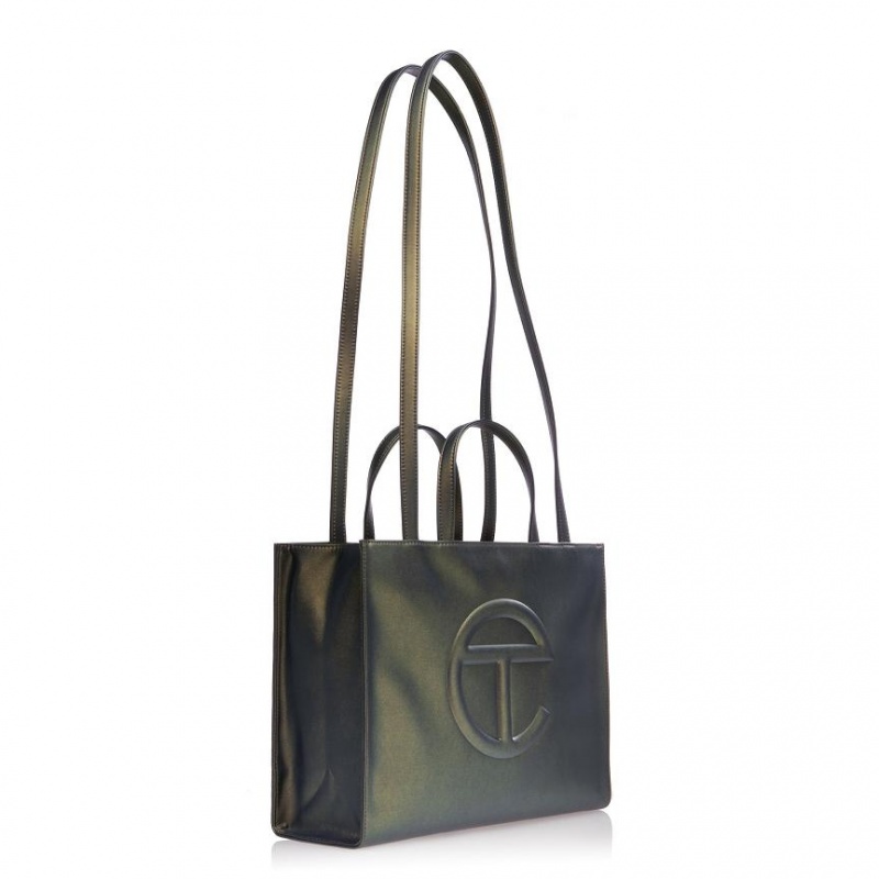 Telfar Medium Shopper Tas Groen | NLGL3690