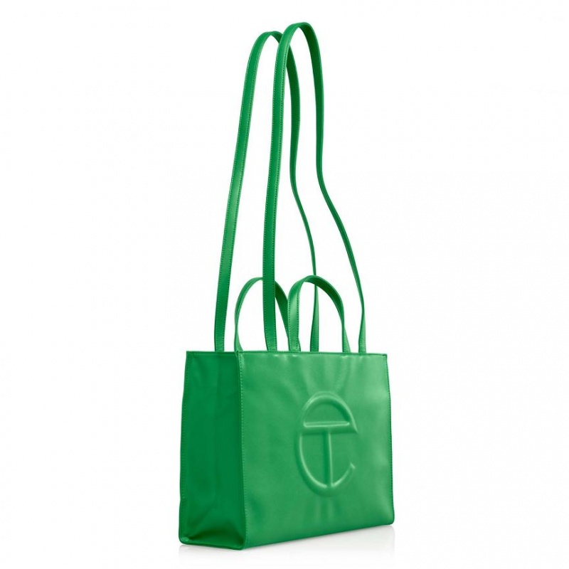 Telfar Medium Shopper Tas Groen | NLWY3651