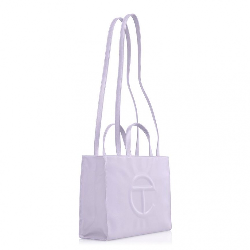 Telfar Medium Shopper Tas Lavendel | NLPQ3591