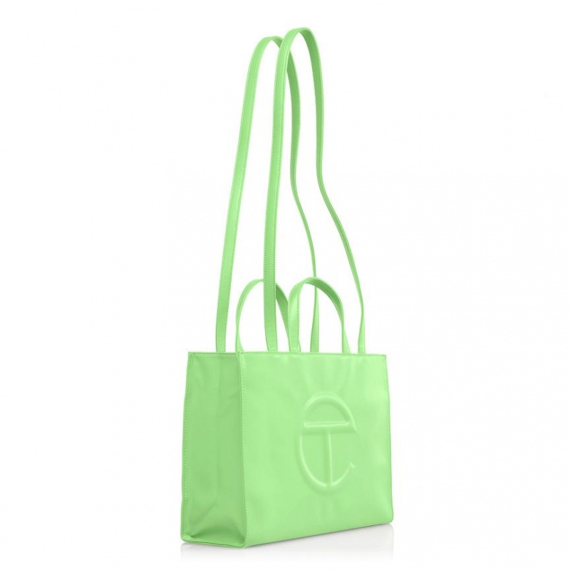 Telfar Medium Shopper Tas Mintgroen | NLNB3654