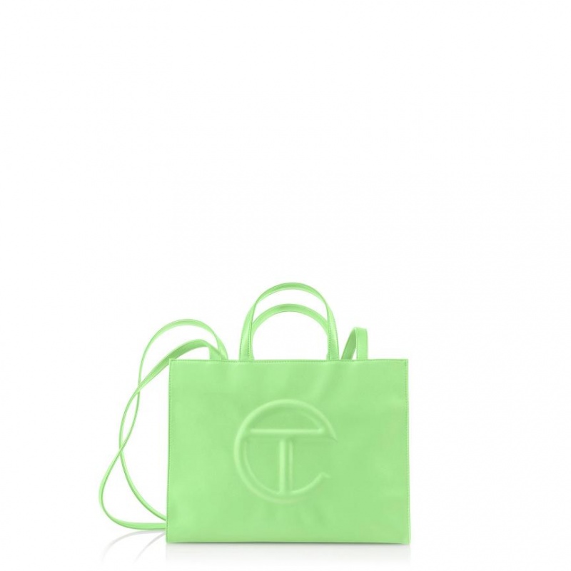 Telfar Medium Shopper Tas Mintgroen | NLNB3654