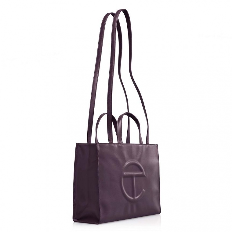 Telfar Medium Shopper Tas Paars | NLRW3597