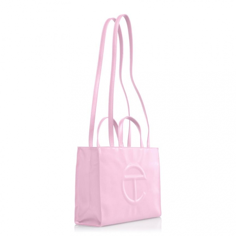 Telfar Medium Shopper Tas Roze | NLKI3609