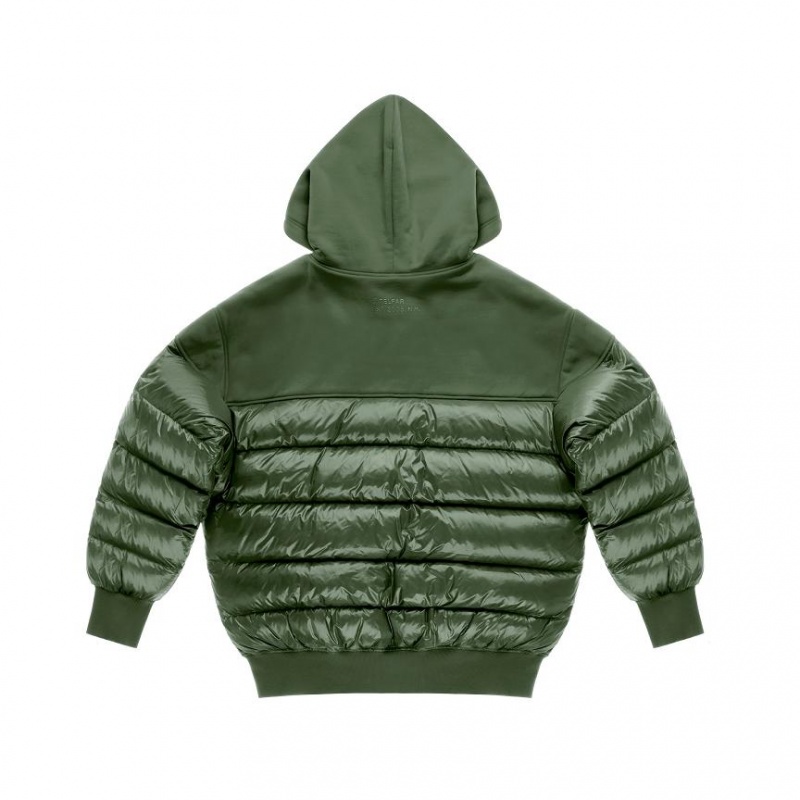 Telfar Puff Hoodie Groen | NLKI3304