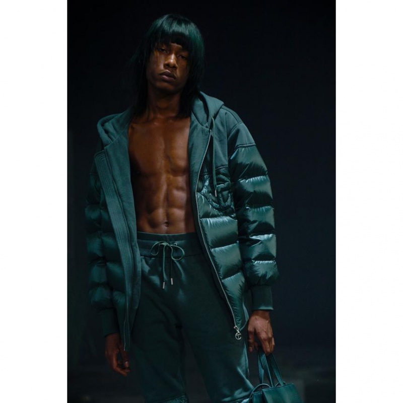 Telfar Puff Hoodie Groen | NLKI3304