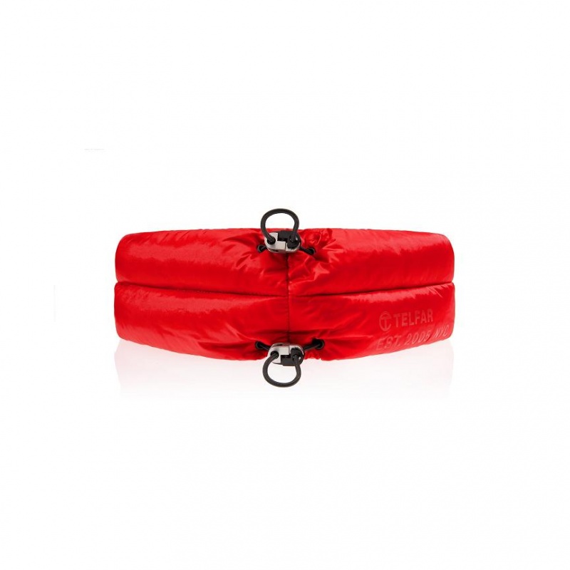 Telfar Puff Hoofdband Rood | NLDN3309