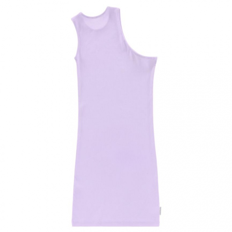 Telfar Rib Knits Half Tunic Tanktop Lavendel | NLTV3492