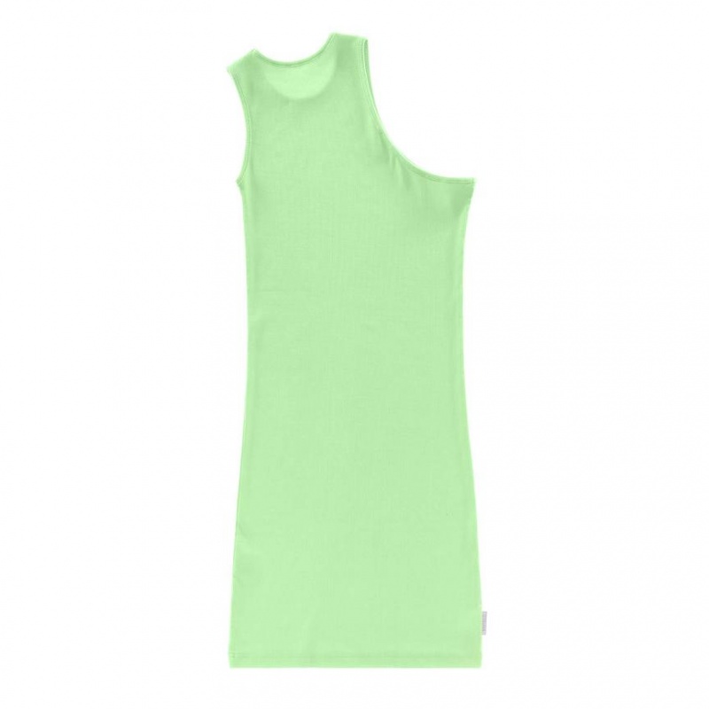 Telfar Rib Knits Half Tunic Tanktop Mintgroen | NLMA3472