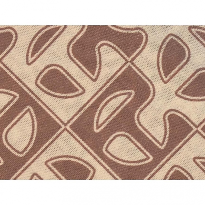 Telfar Scarf Monogram Print Durag Sjaal Bruin | NLYU3148