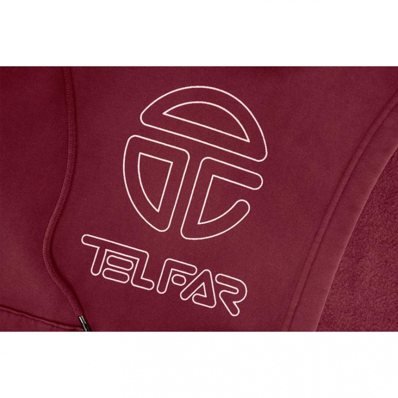 Telfar Sideless Hoodie Bordeaux | NLTV3007