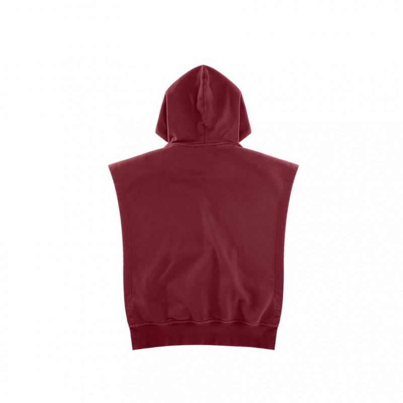 Telfar Sideless Hoodie Bordeaux | NLTV3007