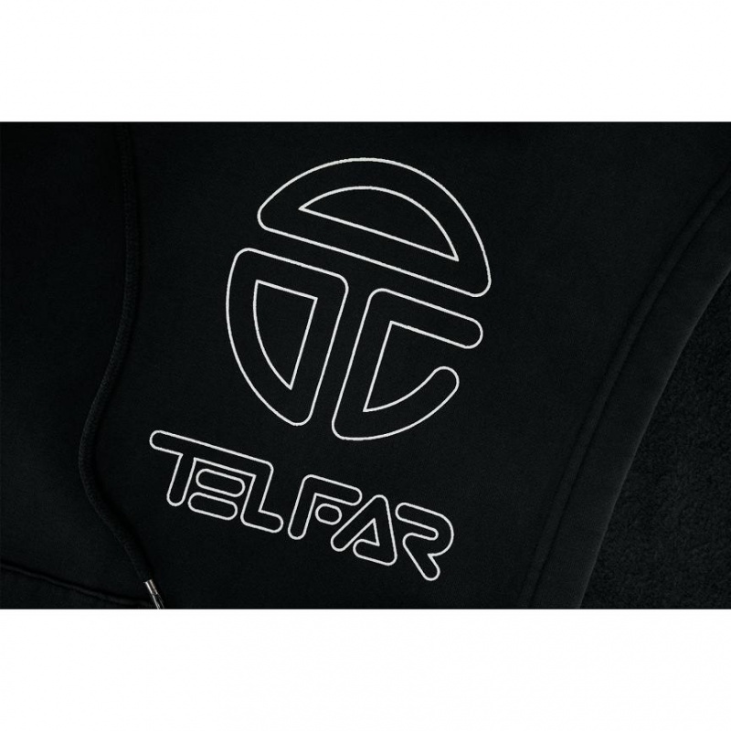 Telfar Sideless Hoodie Zwart | NLOR3003