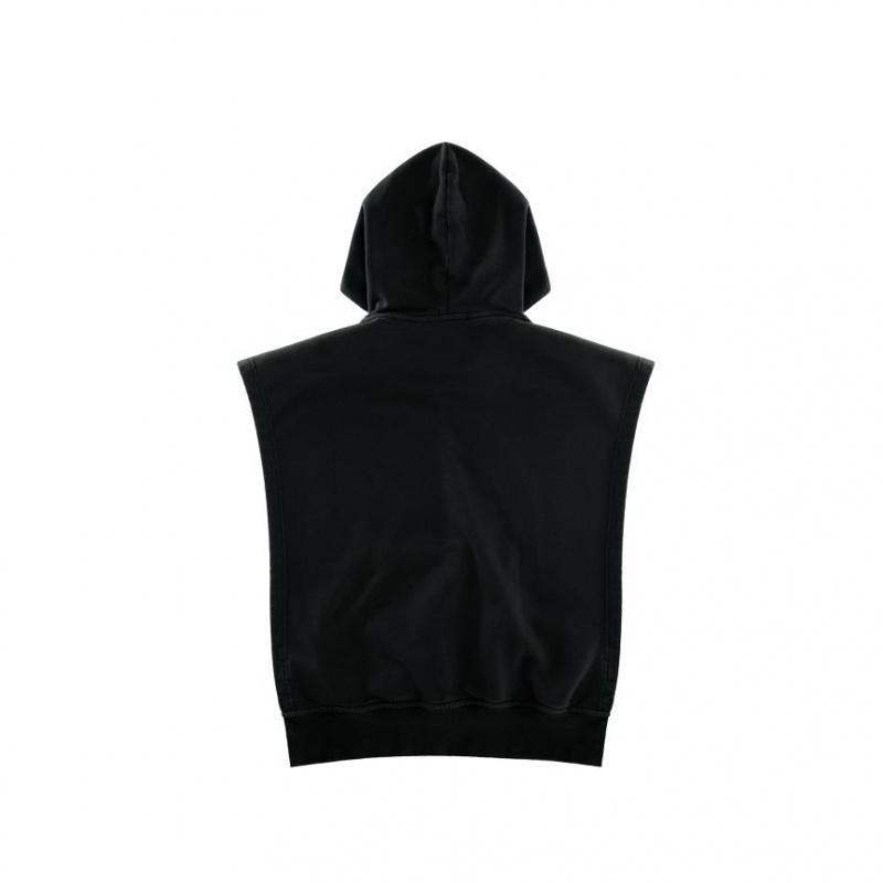 Telfar Sideless Hoodie Zwart | NLOR3003