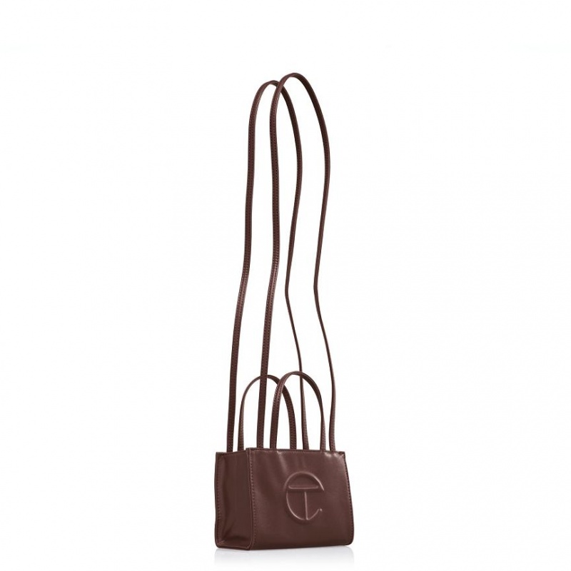 Telfar Small Shopper Tas Chocola | NLHK3578