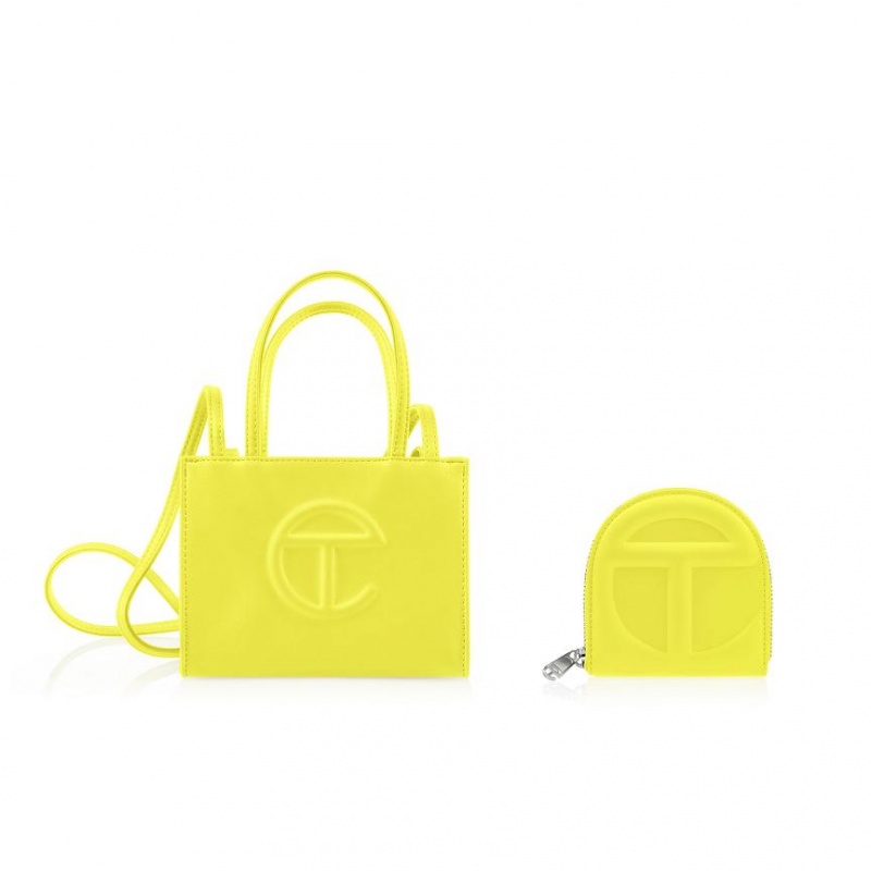 Telfar Small Shopper Tas Geel | NLNB3629