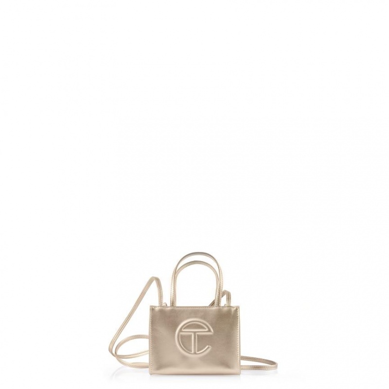 Telfar Small Shopper Tas Goud | NLMA3680