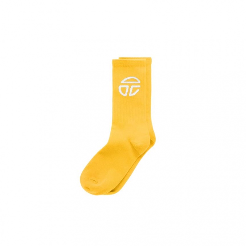 Telfar Socks Atletische Logo A Sokken Geel | NLIS3172